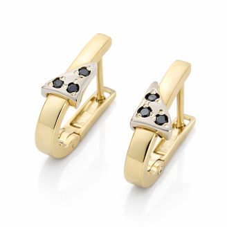 Cercei cu trei pietre