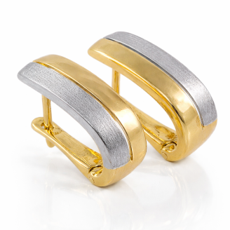 Cercei Aur Infinity Duo